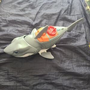 Large 16 1/2" Imaginex Mega Bite Shark Action Figures 2019 Mattel